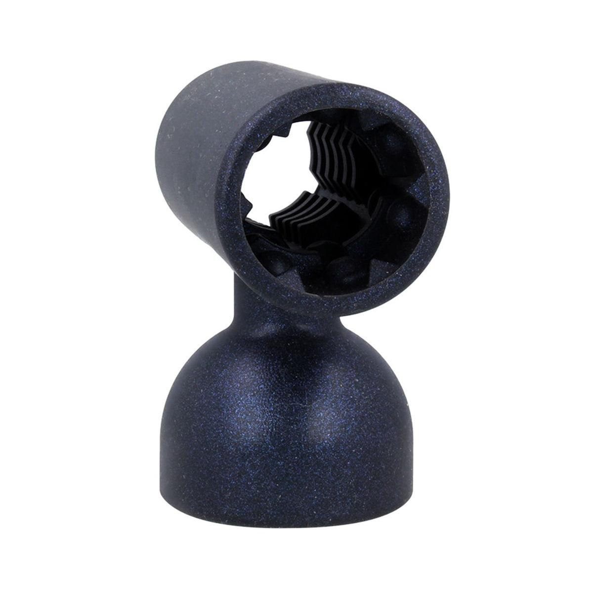 Close-up of the Doxy Masturbator Attachment with textured interior designed for enhanced pleasure.