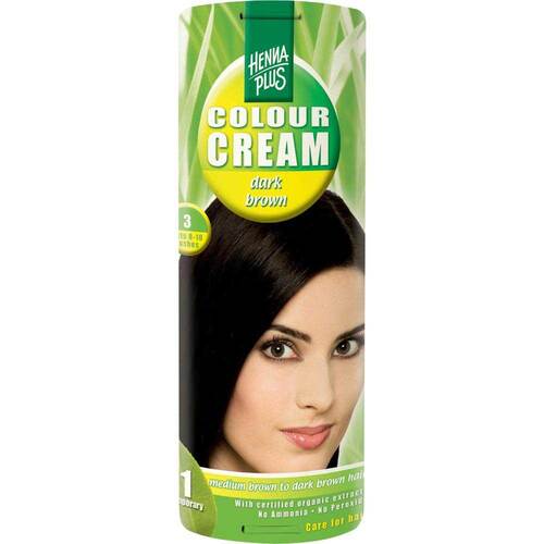 Hennaplus Colour Cream Dark Brown 60ml