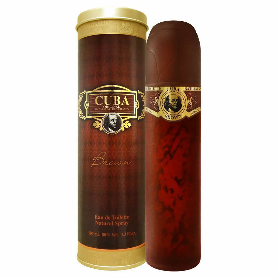 Cuba Brown Eau de Toilette 100ml EDT Spray