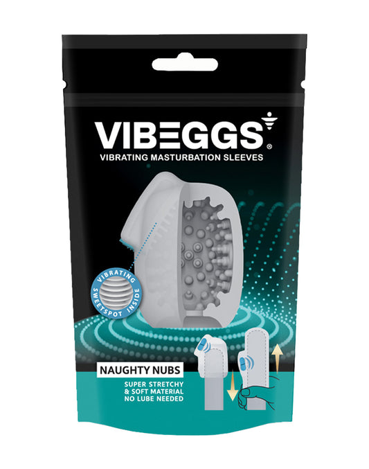 VIBEGGS - Naughty Nubs - Vibrating Masturbation Sleeve