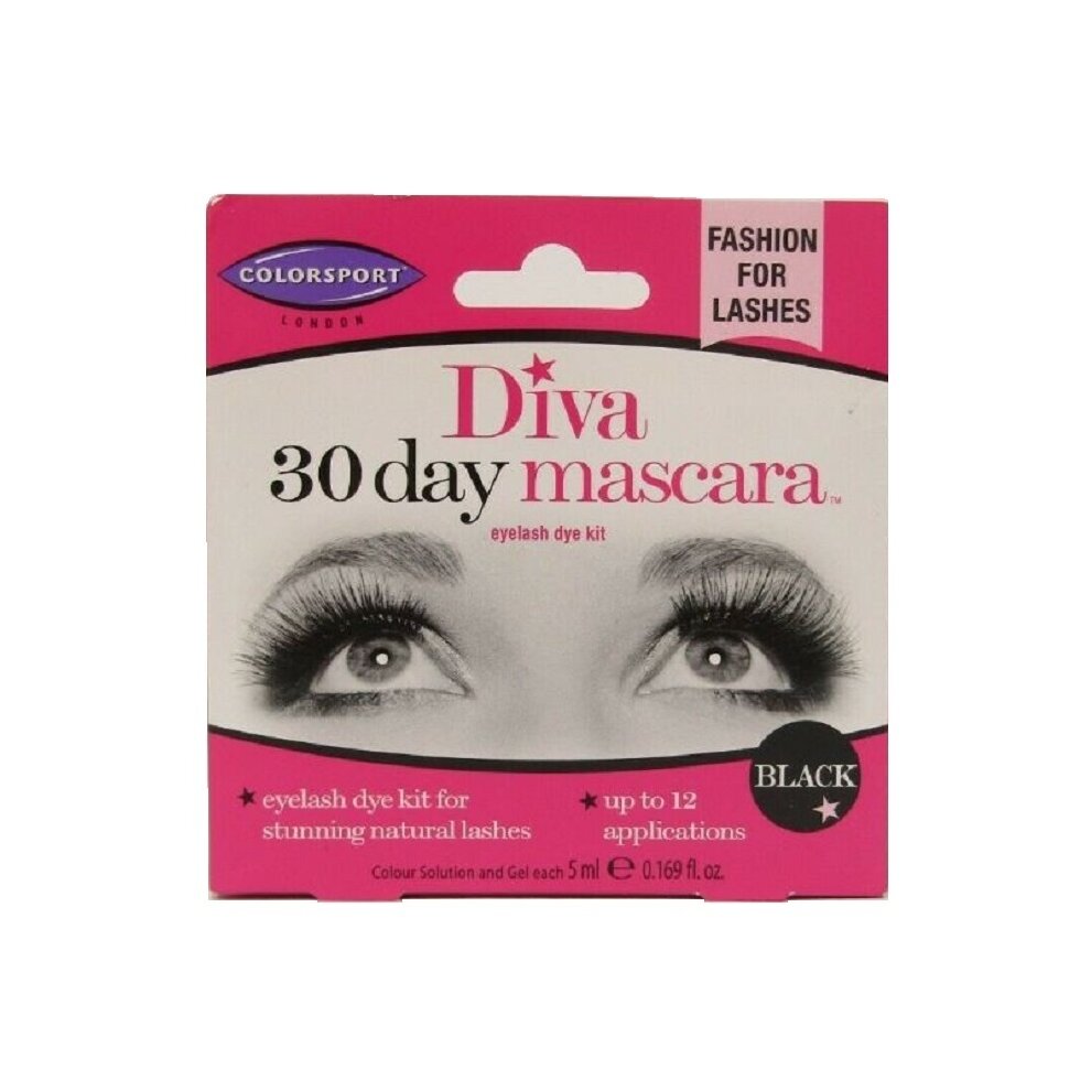 Colorsport Diva Mascara Black