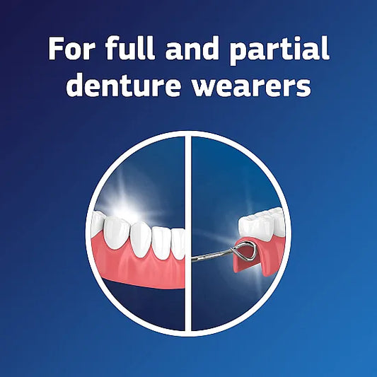 Fixodent Plus Foodseal premium denture adhesive cream tube with secure seal for denture stability and comfort.