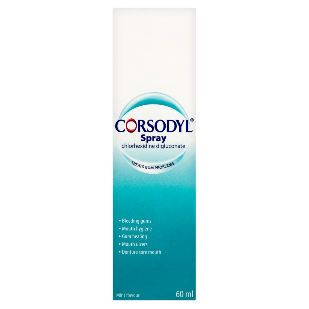 Corsodyl Gum & Mouth Spray - 60ml