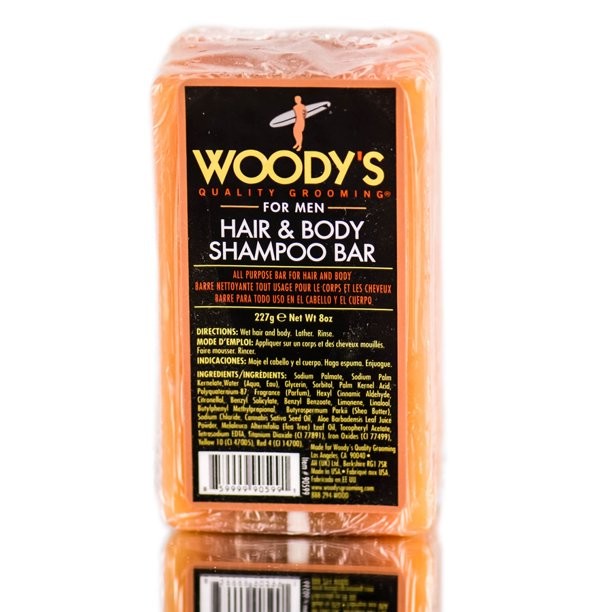 Woody's Hair & Body Shampoo Bar 227g