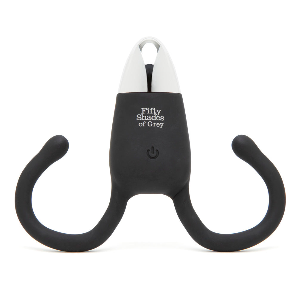 Fifty Shades of Grey Relentless Vibrations remote control couples vibe with sleek design and adjustable settings for intimate pleasure.