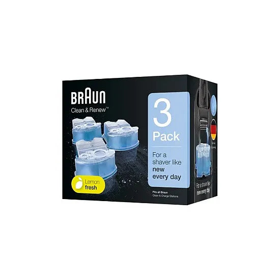Buy Braun Clean and Renew Cartridges Pack of 3 Online