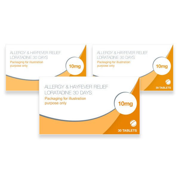 Allergy & Hayfever Relief Loratadine Tablets