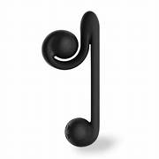 Snail Vibe Snail JOVI Couples Ring - Black