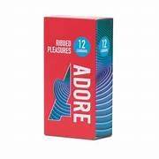 Pasante Adore Ribbed Pleasure Condoms 12’S