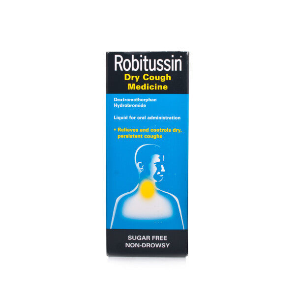 Buy Robitussin Dry Cough Medicine 250ml Online