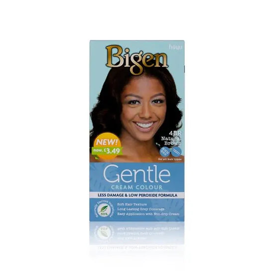 Bigen Gentle Cream Colour 4br - Natural Brown