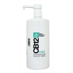 CB12 Green Mild Mint-Menthol Mouthwash- 1000ml