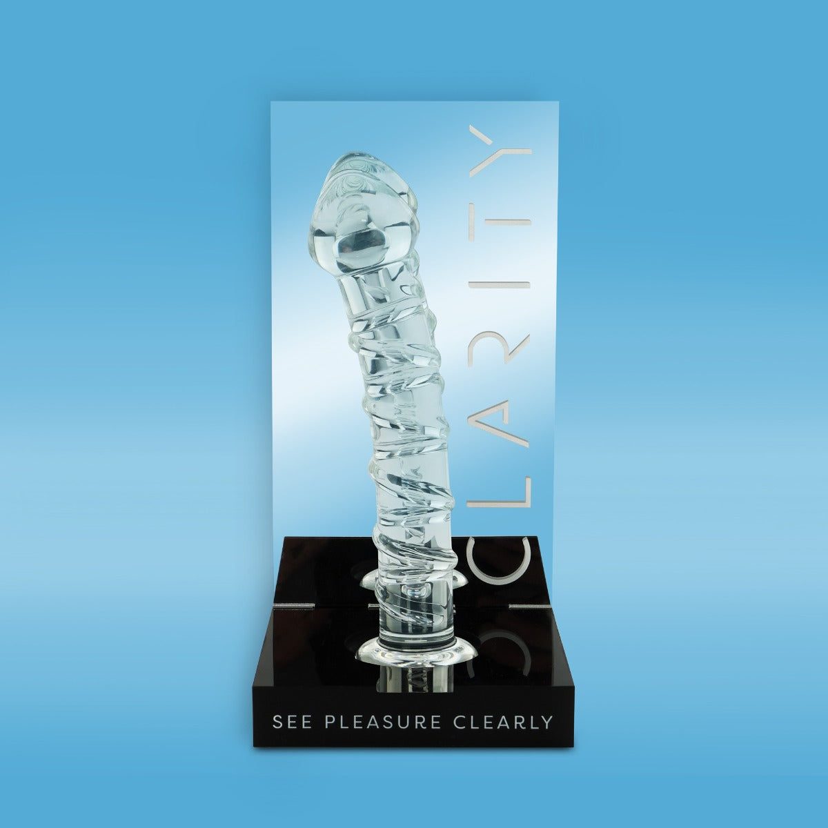 Clarity - Light Up Mirrored Display - POS - Powered via mains cable or optional battery pack (batteries not included)
