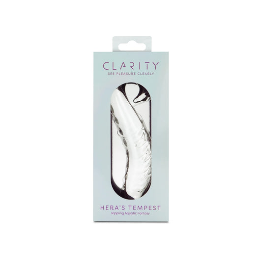 Clarity - Glass Dildo - Hera's Tempest