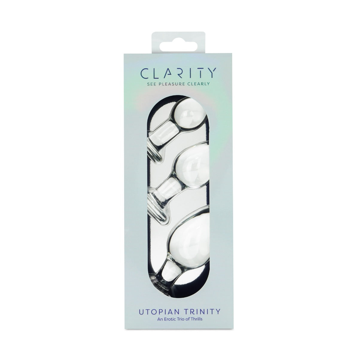 Clarity - Glass Dildo - Utopian Trinity