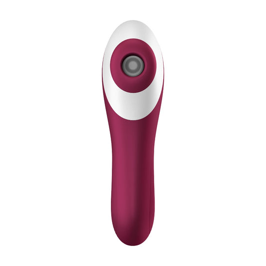 Satisfyer Dual Crush - Burgundy