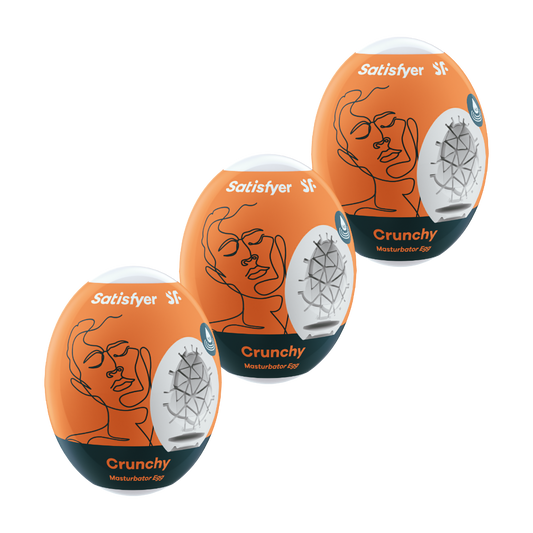 Satisfyer 3er Set Crunchy - Orange
