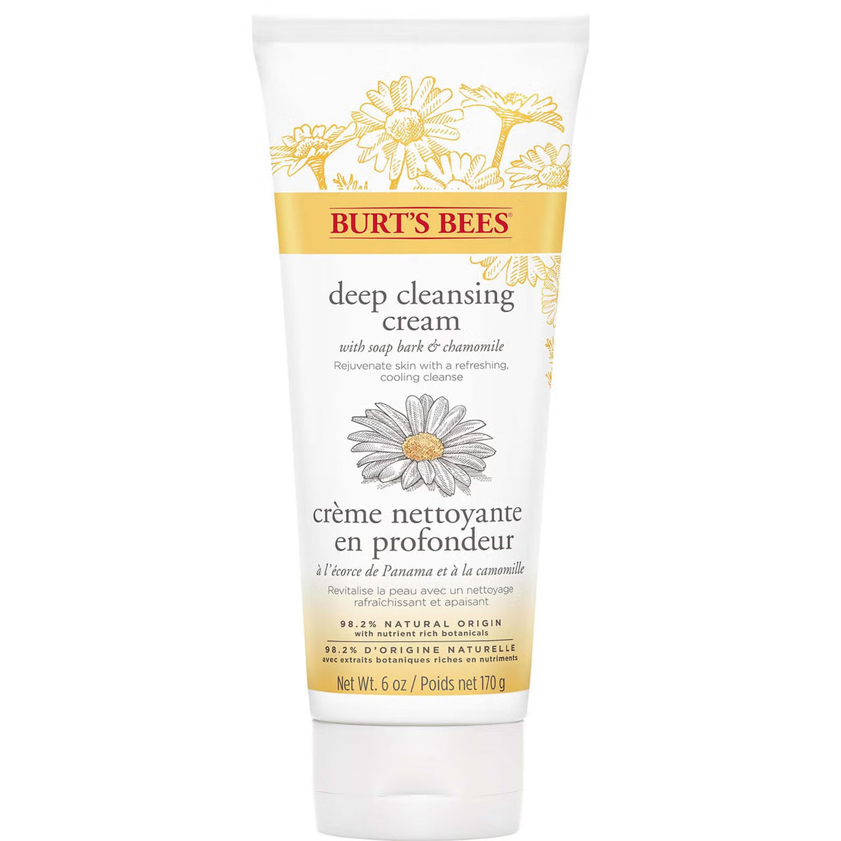 Burt's Bees Soap Bark & Chamomile Deep Cleansing Cream - 170 g