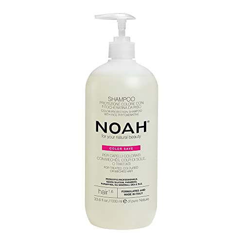 Noah Colour Protection Shampoo With Rice Phyto Keratin 1 Litre
