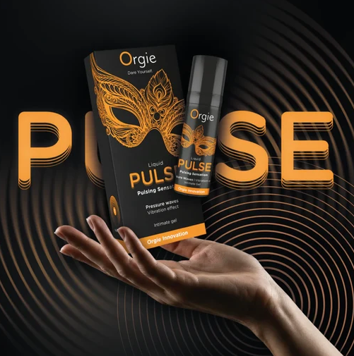 Orgie Liquid Pulse - Pulsing Sensation Intimate Gel - 15ml