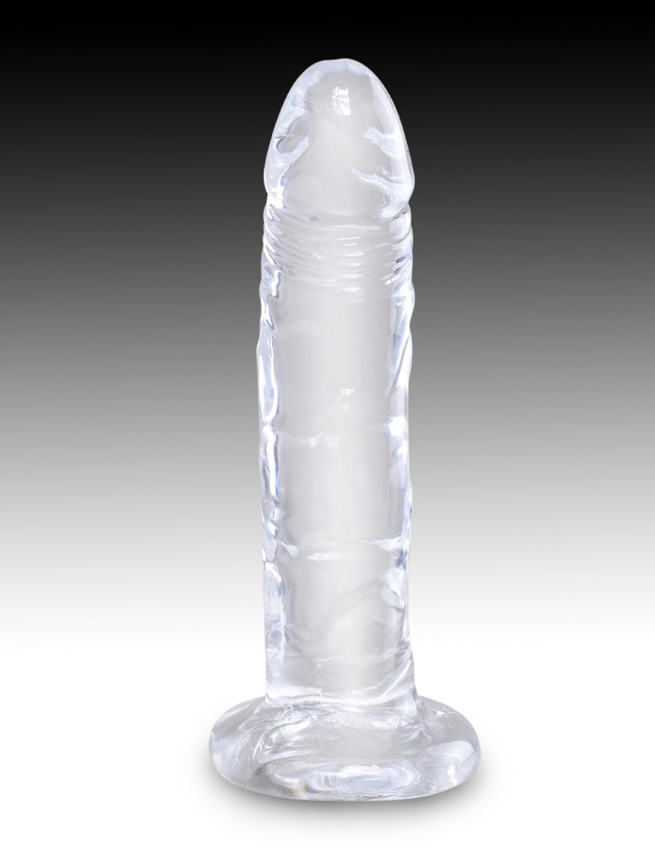 Pipedream - King Cock Clear - 6" - Clear