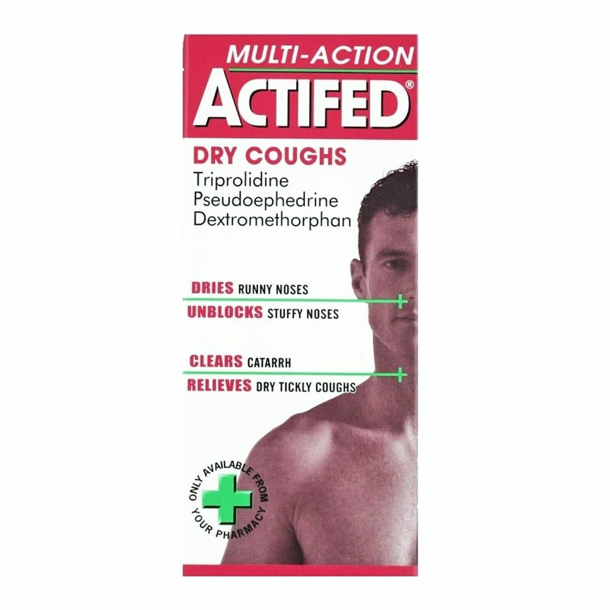 Actifed Dry Cough Syrup - 100ml