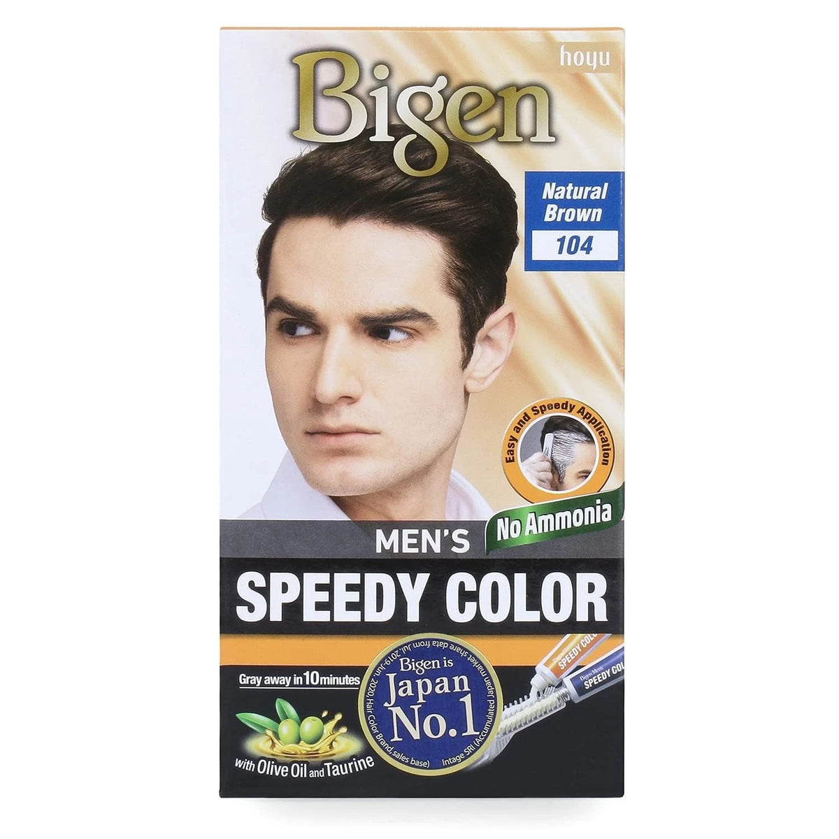 Bigen Speedy 104 Hair Colour Natural Brown