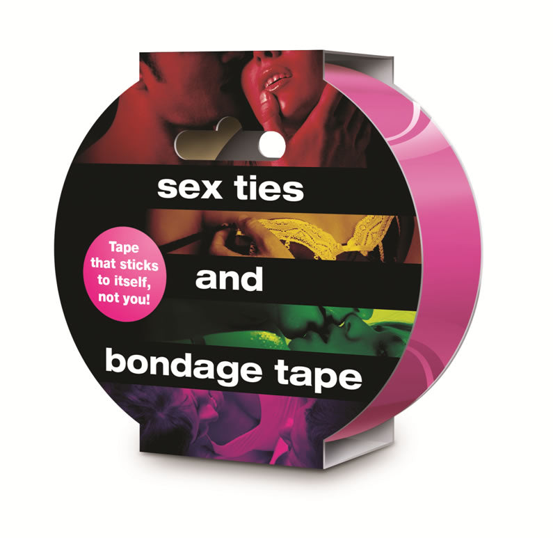 Sex, Ties & Bondage Tape - Pink