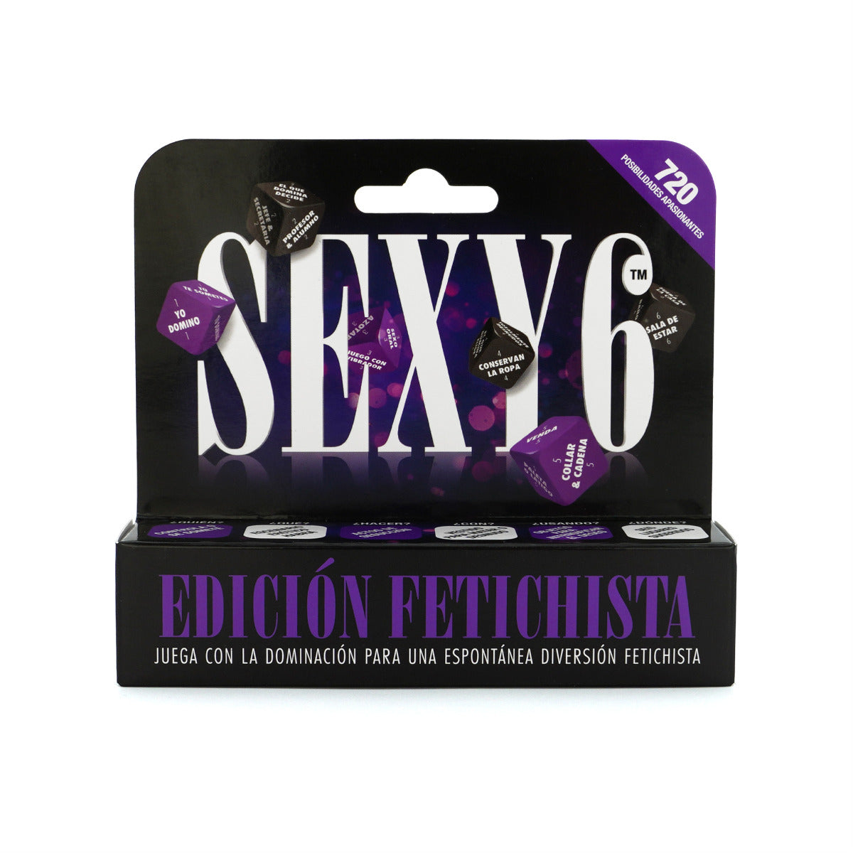 Sexy 6 Dice - Kinky Edition - Spanish