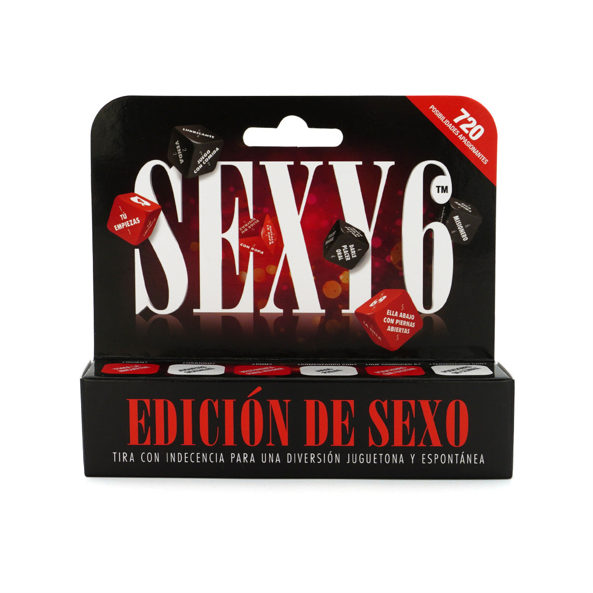 Sexy 6 Dice - Sex Edition - Spanish