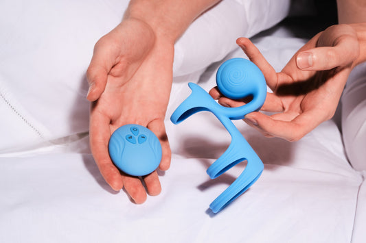 SVibe Snail JOVI ARC Couples Ring - Blue Haze
