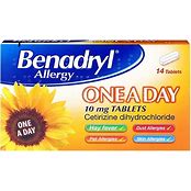 Benadryl Allergy One A Day 10mg