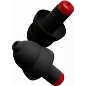 Alpine Work Safe Ear Plug in bright orange with foam tips for hearing protection and noise reduction.