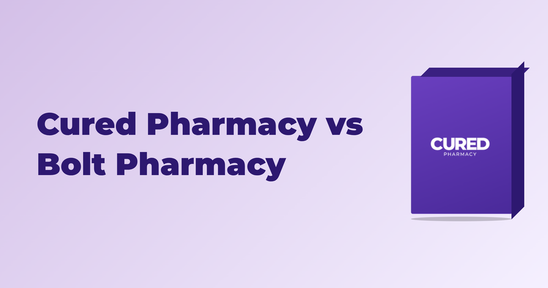 Cured Pharmacy vs Bolt Pharmacy