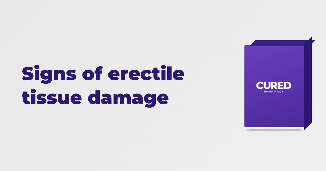 Signs of erectile tissue damage