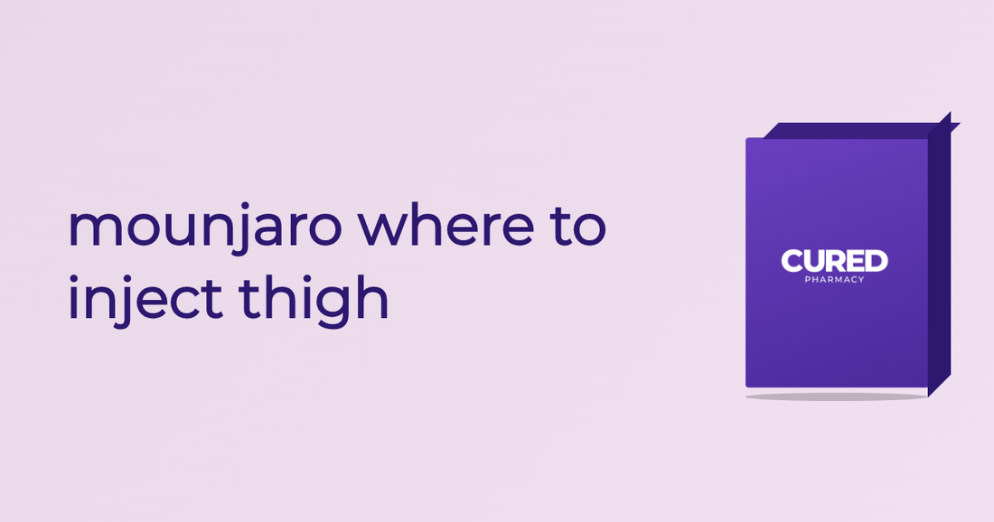 mounjaro where to inject thigh