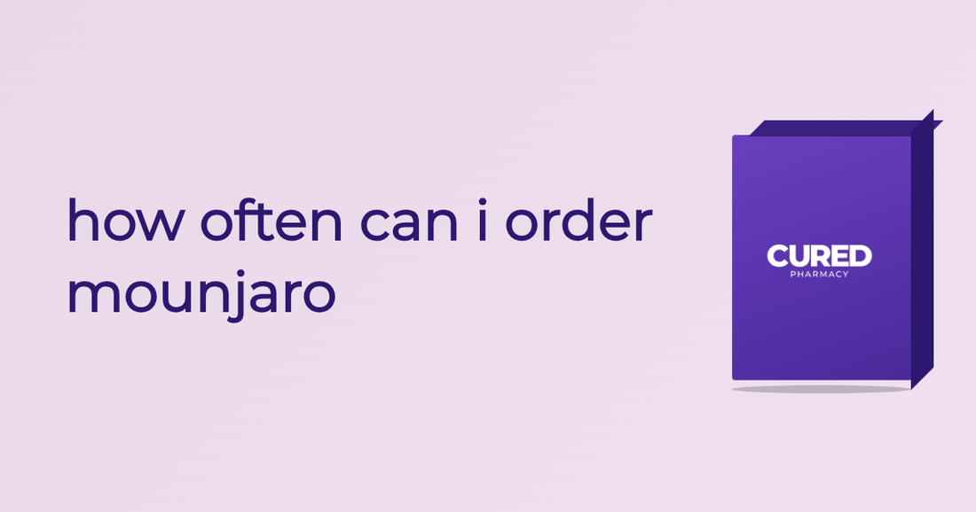how often can i order mounjaro