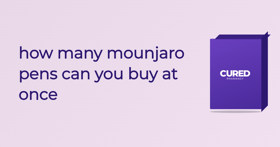 how many mounjaro pens can you buy at once