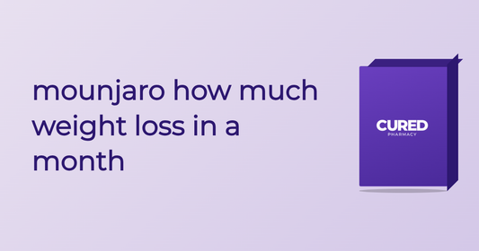 mounjaro how much weight loss in a month