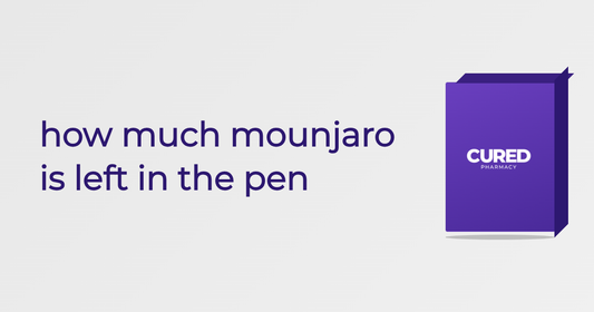 how much mounjaro is left in the pen