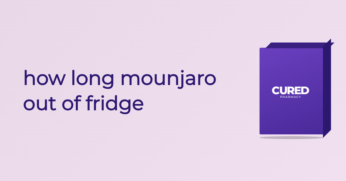 how long mounjaro out of fridge