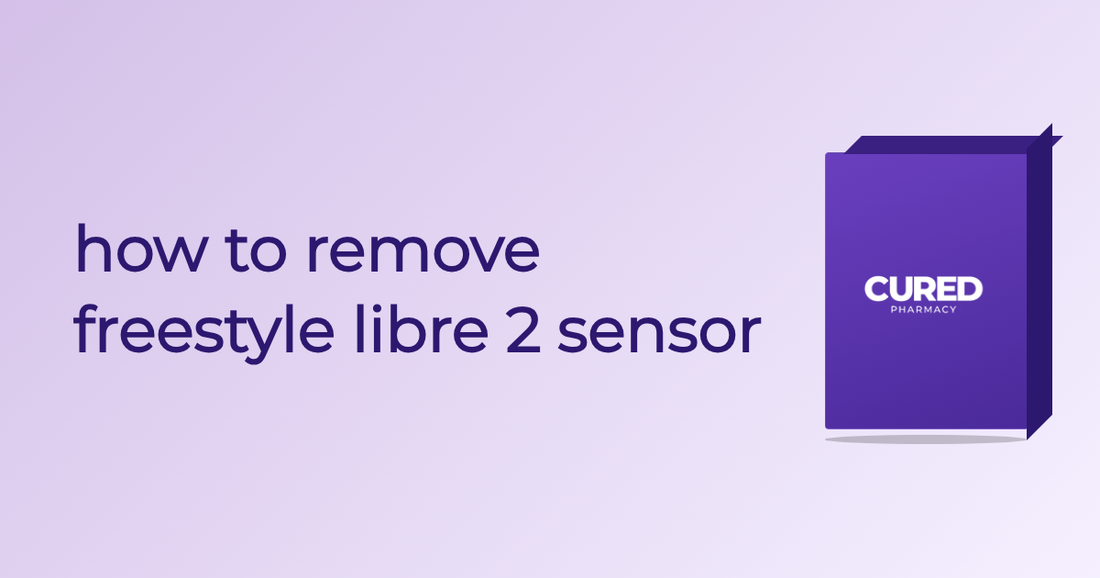 how to remove freestyle libre 2 sensor