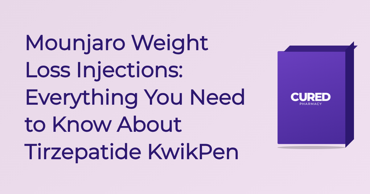 Mounjaro Weight Loss Injections: Everything You Need to Know About Tirzepatide KwikPen – Cured Pharmacy