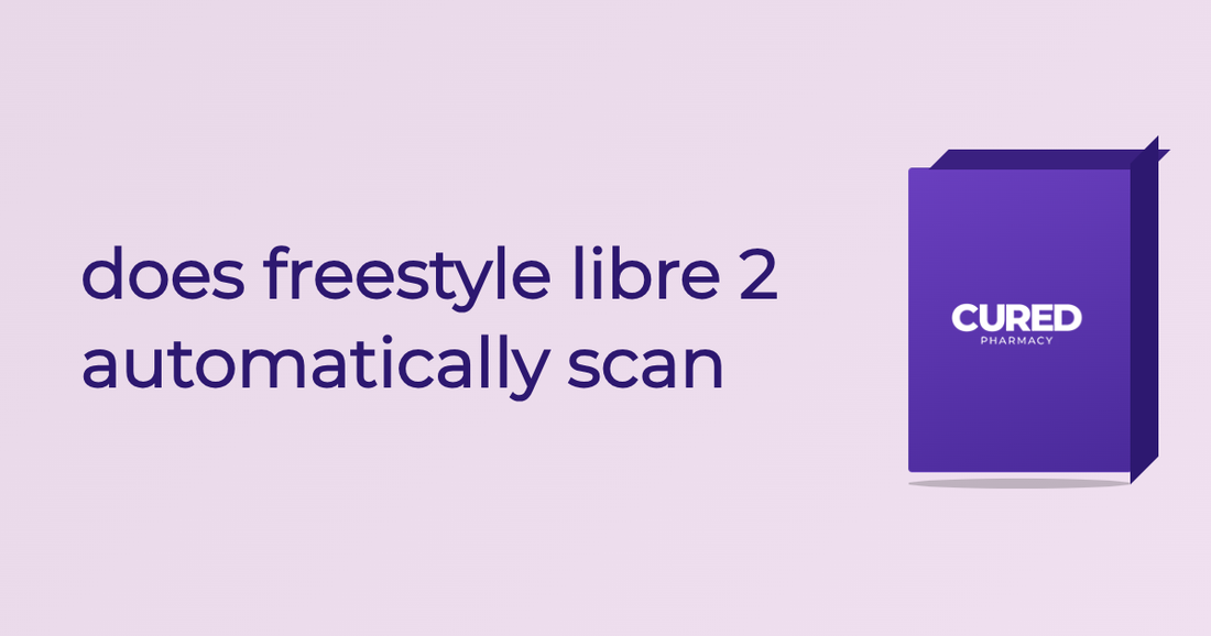 does freestyle libre 2 automatically scan
