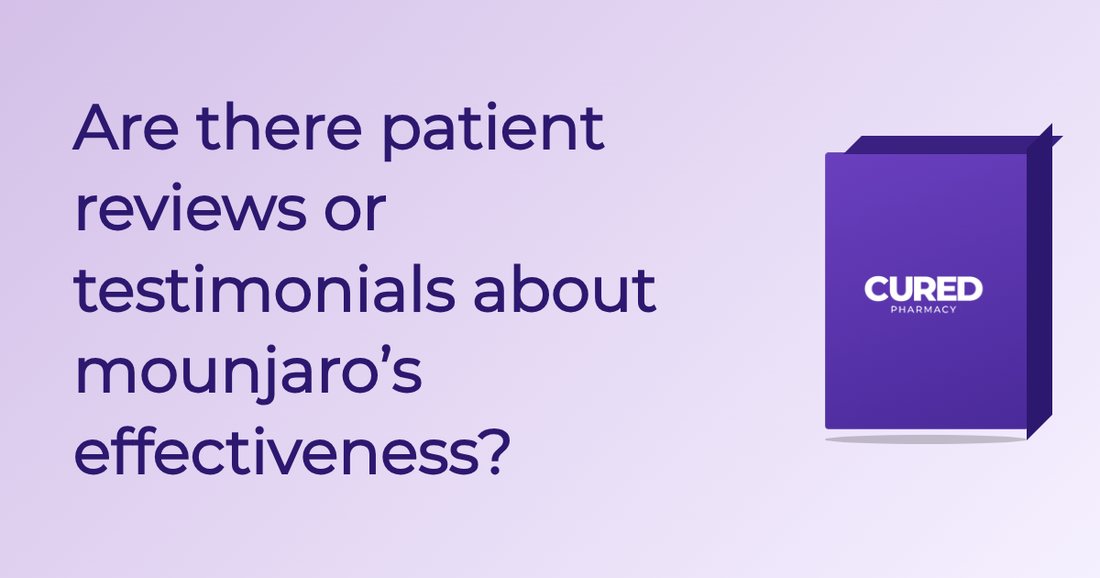 Are there patient reviews or testimonials about mounjaro’s effectiveness?