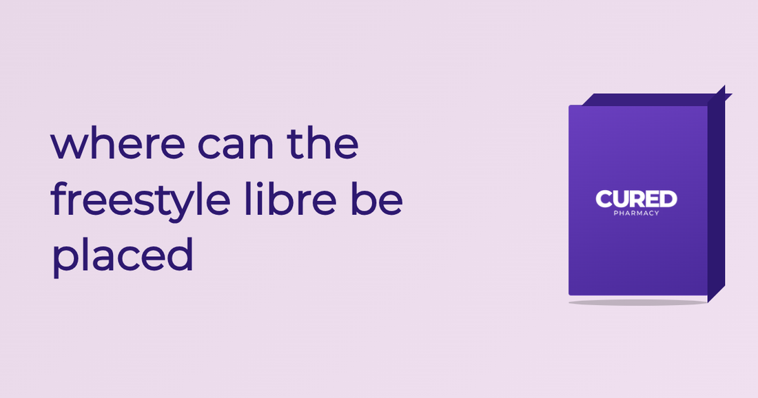 where can the freestyle libre be placed