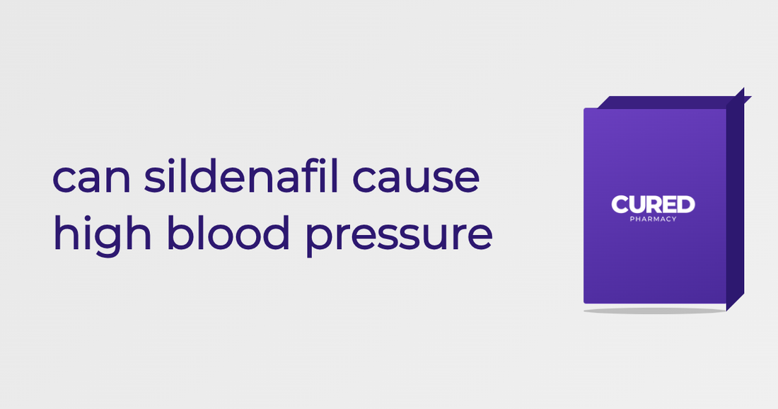 can sildenafil cause high blood pressure