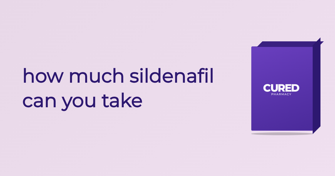 how much sildenafil can you take