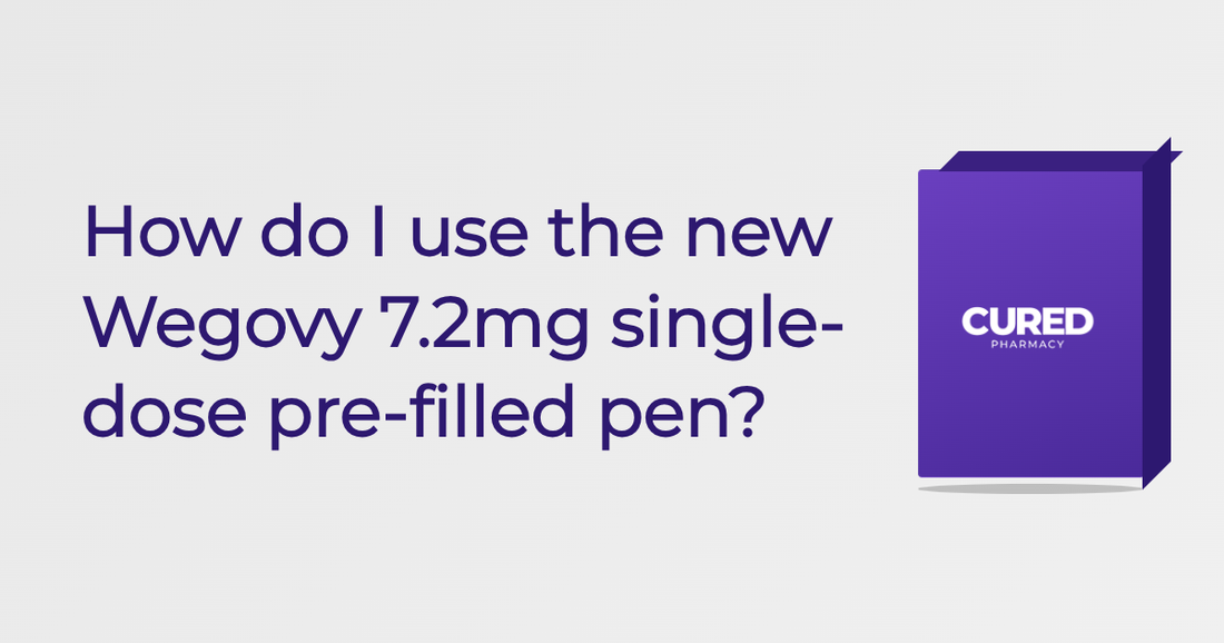 How Do I Use The New Wegovy 7.2mg Single-Dose Pre-Filled Pen? - Guide | Cured Pharmacy