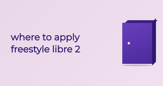 Where To Apply Freestyle Libre 2 - Guide | Cured Pharmacy